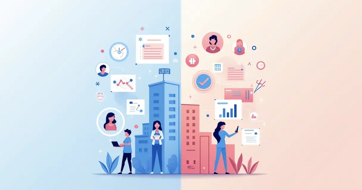 Comparativo: CRM médico vs. CRM para estética em 2025